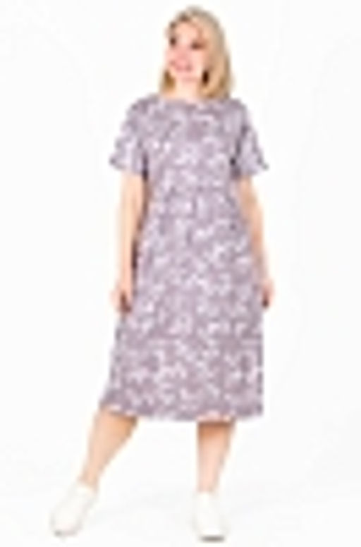 Платье Синди Х-449 (46-62) кулирка. Цвет в ассортименте - Лотос фото 28