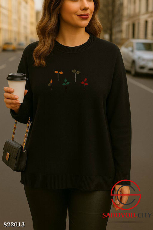 Кофта женская с рисунком