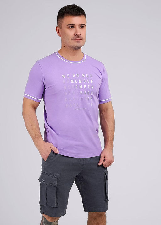 CLE Футболка муж. 542347/10г maxi_п св.фиолетовый