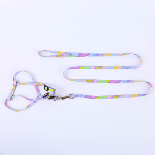 Комплект Листья, шлейка 24-36 см, поводок 120х1 см - Пушистое счастье фото 3