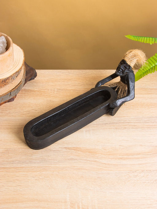 Сувенир «Абориген с корытом», 30×10×13 ±/- 1 см, дерево