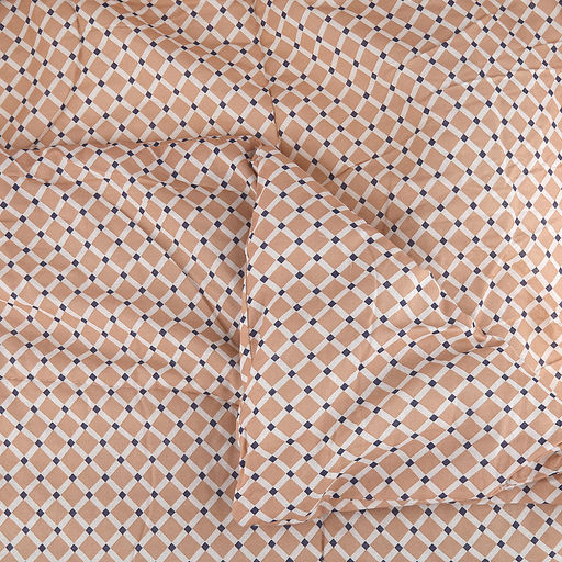 Одеяло 1,5 спальное "Виши" беж 145х210см, теплое, наполнитель 300г/м2 - файбер высшего сорта, чехол бязь "Комфорт" 121г/м2 (хлопок 100%), стеганое, упаковка "Компакт" пакет ПВХ, еврослот, д25х55см/1кг, "Домашняя мода" (Россия)