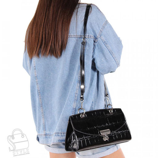 Сумка женская кожаная 2327SH black S-Style в Новосибирске  фото 2