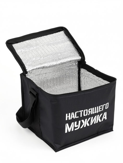 Термосумка «Неприкосновенный запас», 22×17×18.5 см, черная