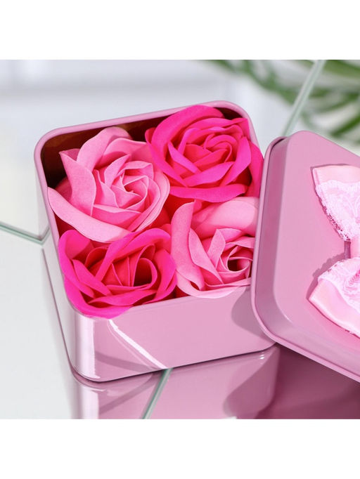 Цена за 2 шт. Мыльные розы, фуксия и розовые, набор 4 шт. - SB BEAUTY фото 7