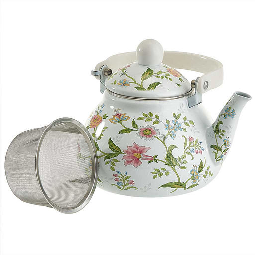 Чайник эмалированный с фильтром из нерж.стали 1,3л "Прованс" EM-1310