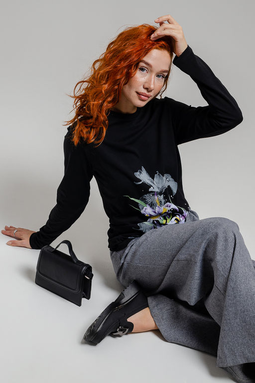 8527 футболка с дл.рукавом унисекс - Натали фото 17