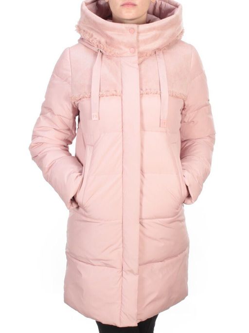 GWD21536P PINK Пальто зимнее женское PURELIFE (200 гр. холлофайбер) - Fashion фото 2