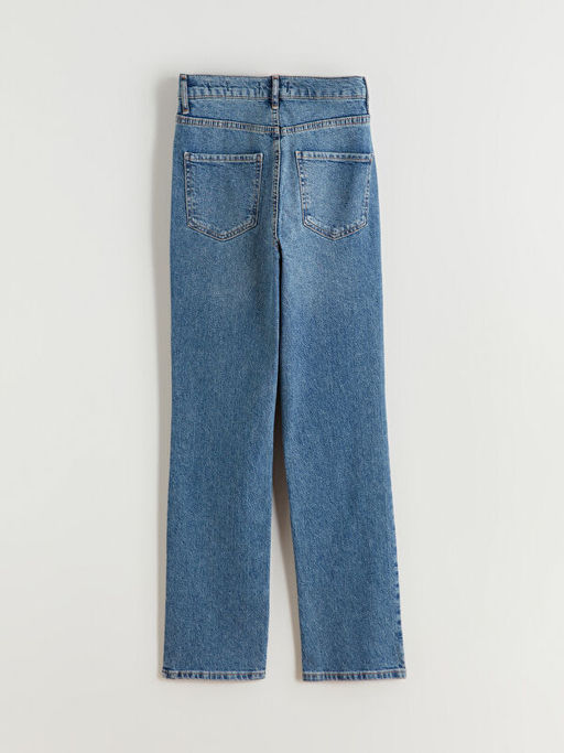 Mom Fit Kad?n Jean Pantolon