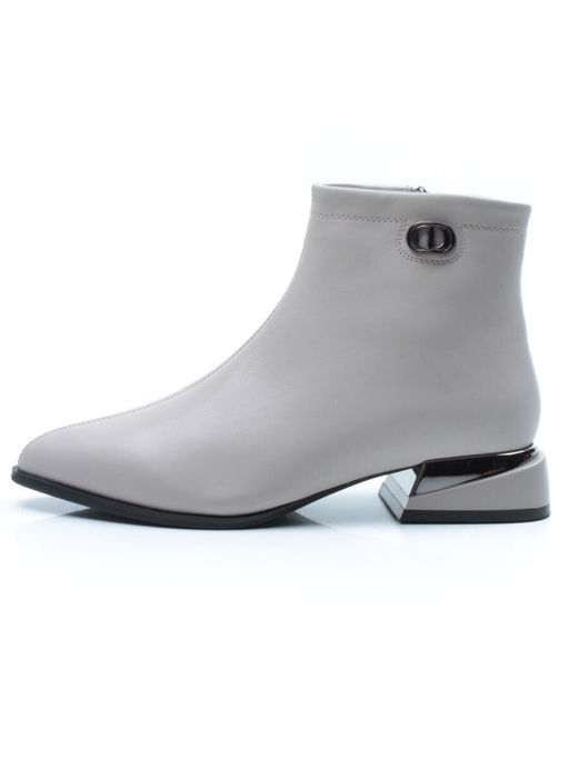 01-PCG266-3 GRAY/BEIGE Ботинки демисезонные женские - No name фото 8