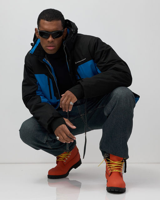 Горнолыжная куртка мужская зимняя голубого цвета 7612Gl - Mtforce фото 16