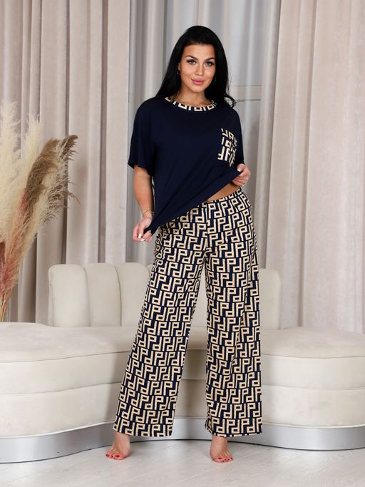 3122 ПИЖАМА (БРЮКИ) (Фэнди) - А-дина фото 2