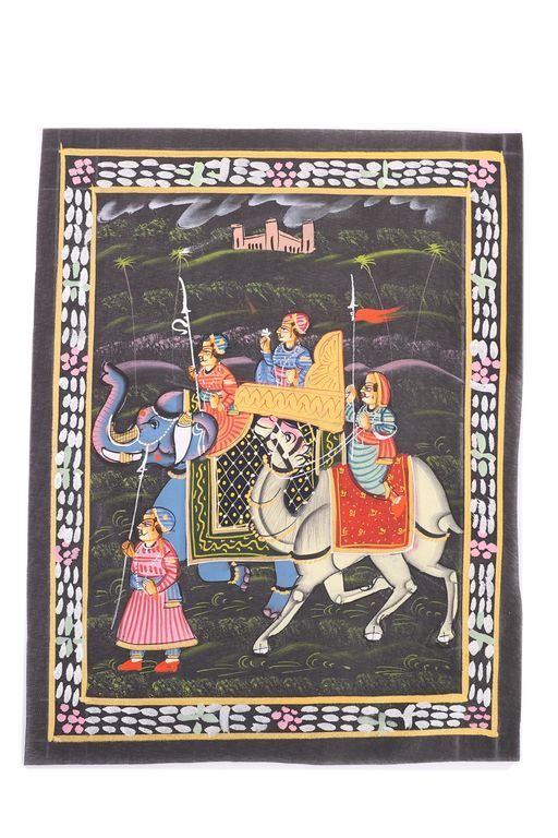 Картина на шелке (в ассортименте )(24*31см) Кш6/2