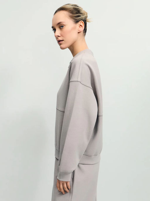 Толстовка на молнии из хлопка / Zarina  фото 5