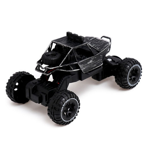 Машинка на пульте управления Джип. Покоритель вершин, 1:20, световые эффекты, цвет серый - Автоград фото 3