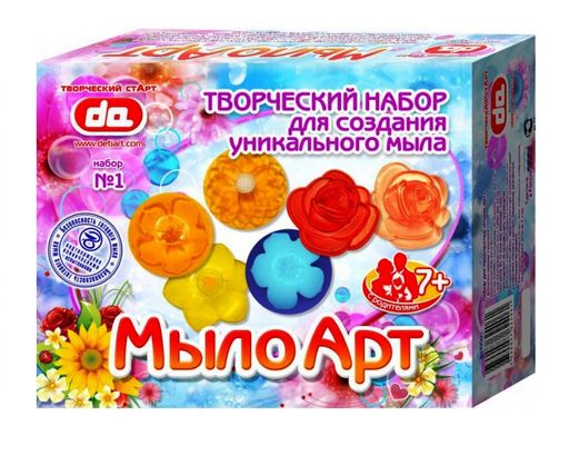 Мыло АРТ арт.да10001 "Цветы" /10