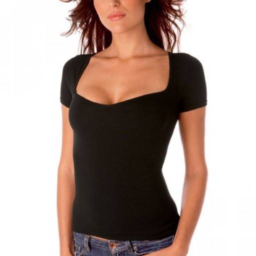 CRETA футболка жен с кор/рукавом и квадратн. вырезом INTIMlDEA