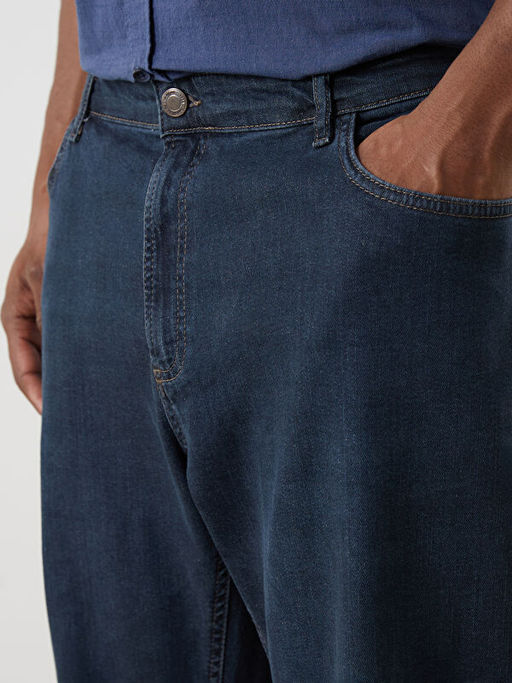 B?y?k Beden 779 Regular Fit Erkek Jean Pantolon