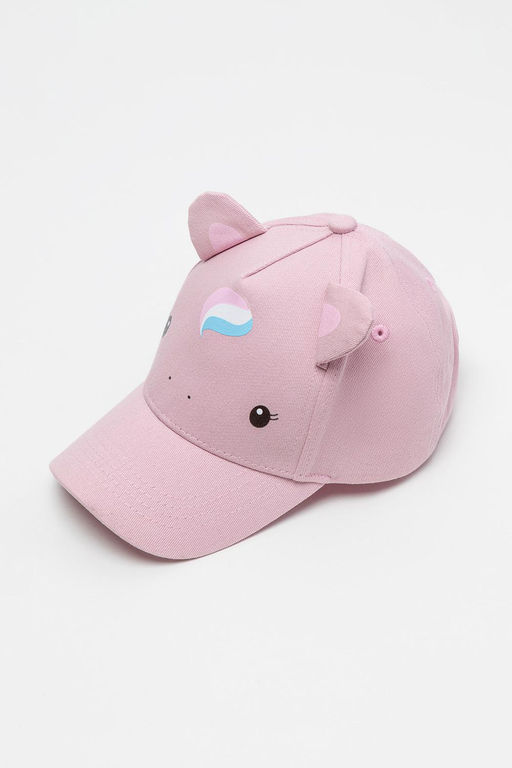 Кепка Crockid хлопок для девочки розово-сиреневый фото 2