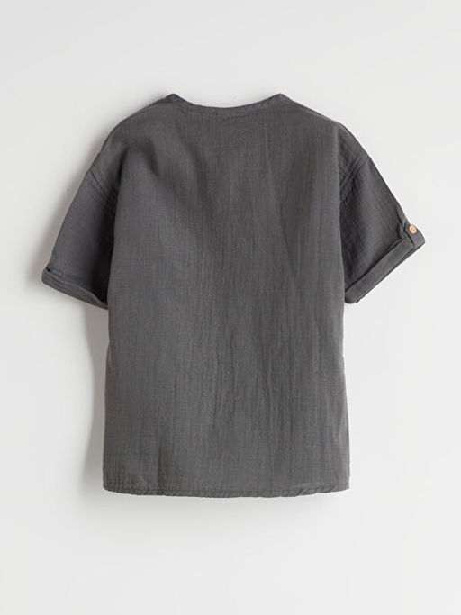 Basic Erkek ?ocuk G?mlek ve ?ort 2li