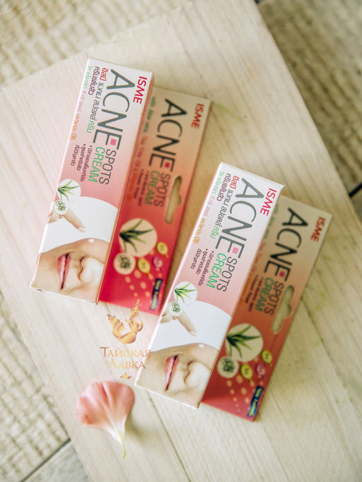 Крем от Акне Точечный 
Алое и Чайное Дерево ISME 
10 гр  фото 2