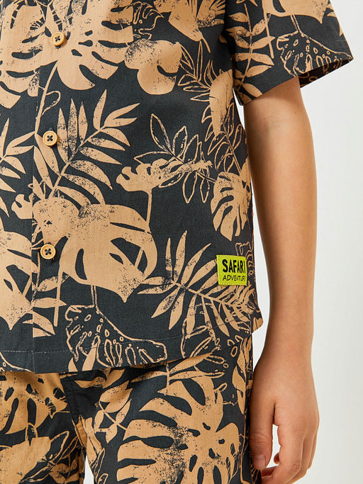 ACOOLA / Сорочка верхняя детская для мальчиков Andresi набивка  фото 7