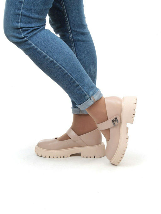 06-5927-3 BEIGE Туфли - No name фото 4