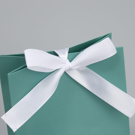 Пакет подарочный с лентой Тиффани, 13 19 9 см - Дарите счастье фото 5