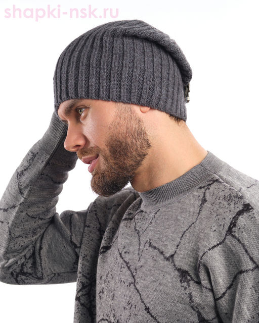 12878 MMH Шапка мужская (57-59)