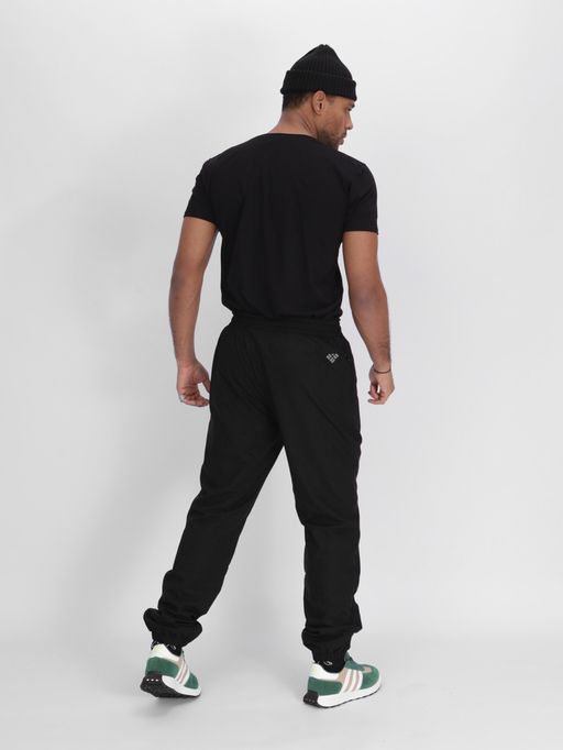 Утепленные спортивные брюки мужские черного цвета 882198Ch - Colannia фото 16