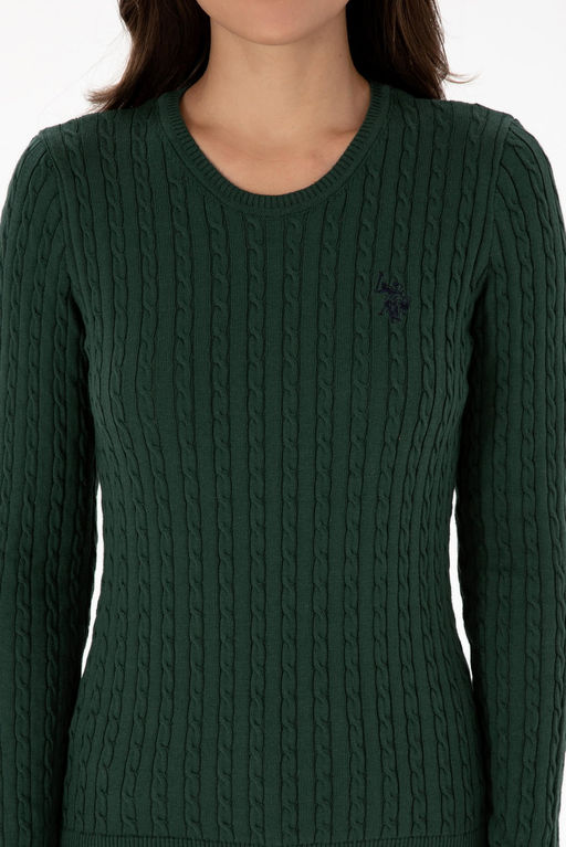 Kad_n Koyu Ye_il Basic Kazak Sepette S_rpriz _ndirim - U.s. polo assn фото 6