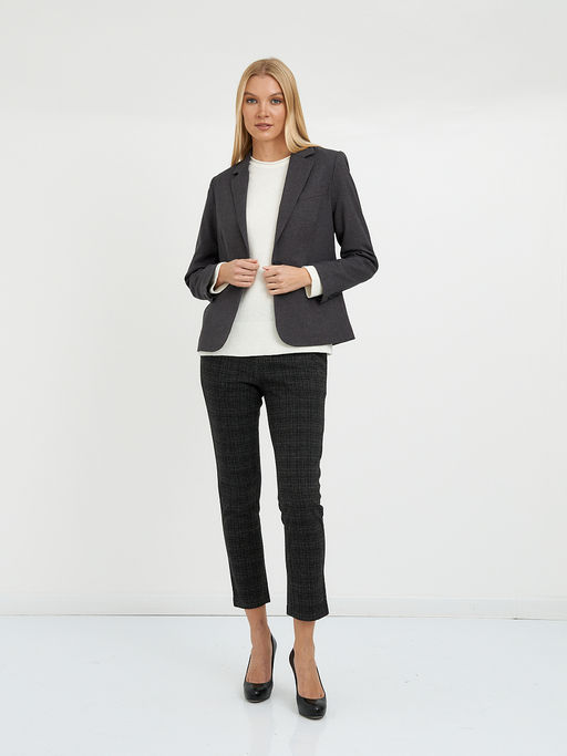 пиджак женский серый - Glenfield фото 2