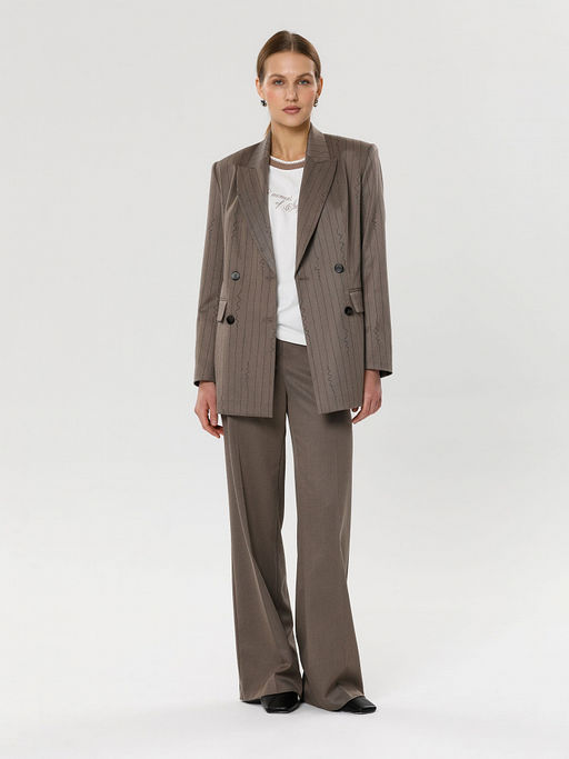 Брюки клёш со стрелками - Stilla фото 2