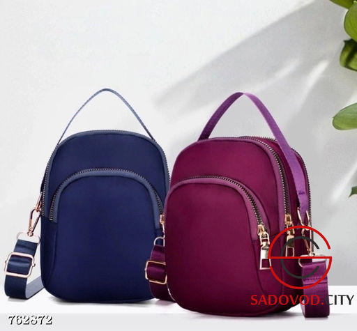 Женская текстильная сумка через плечо - Bruno фото 6