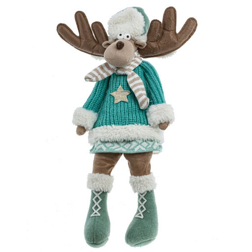 Игрушка набивная "Олень", L37 W17 H59/30,5 см, 2в.