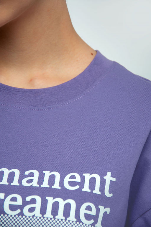 Арт. 31130 Футболка женская оверсайз 44-52 (5 шт) Цвет:сиреневый - Калинка фото 4