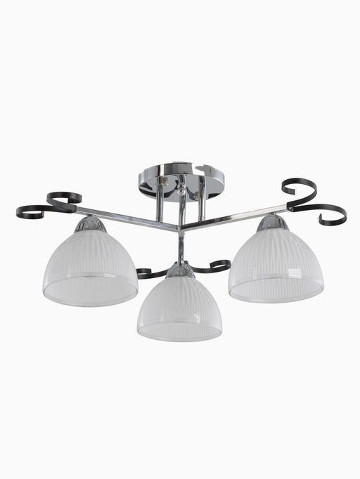 Люстра 12273/3CR, 3×40 Вт, E27, 52×52×23 см