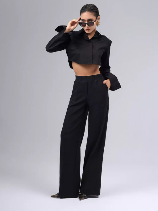 Брюки классические палаццо