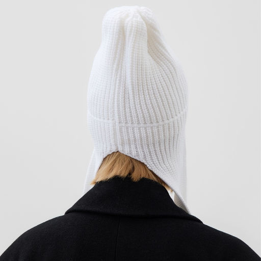 Шапка - шарф MINAKU, размер 56-58, цвет белый