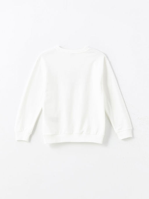 Bisiklet Yaka K?z ?ocuk Sweatshirt - Waikiki фото 3