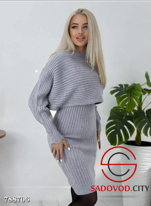 Платье с кофтой двойка женское - Bruno фото 3