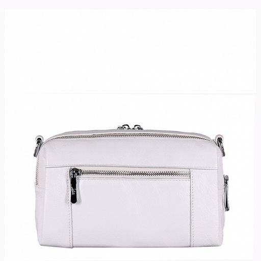 Сумка женская кожаная 99456 white Velina Fabbaino-Safenta/30