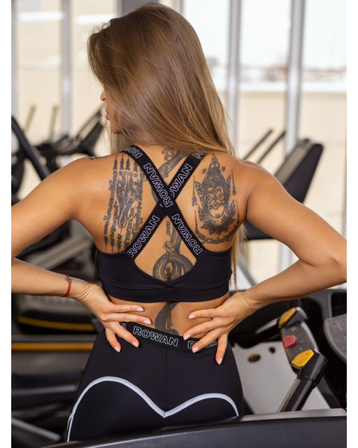 Топ спортивный Simple черный - Rowan фото 2