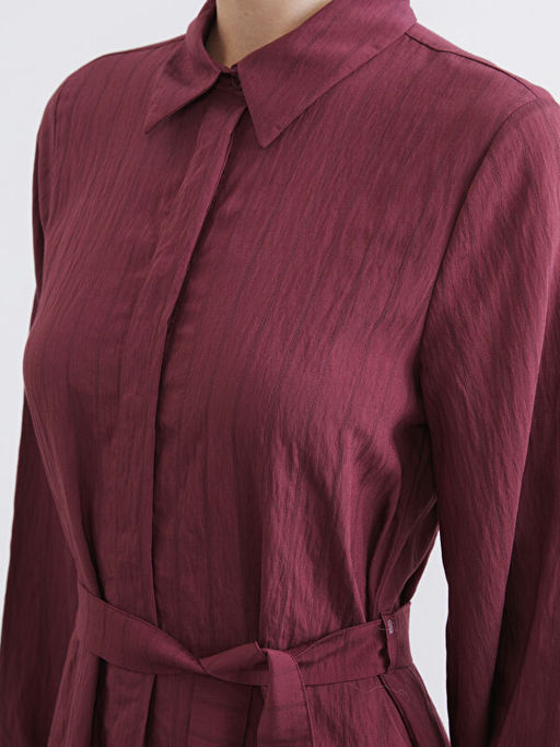 Ku?akl? Modal Kar???ml? G?mlek Elbise