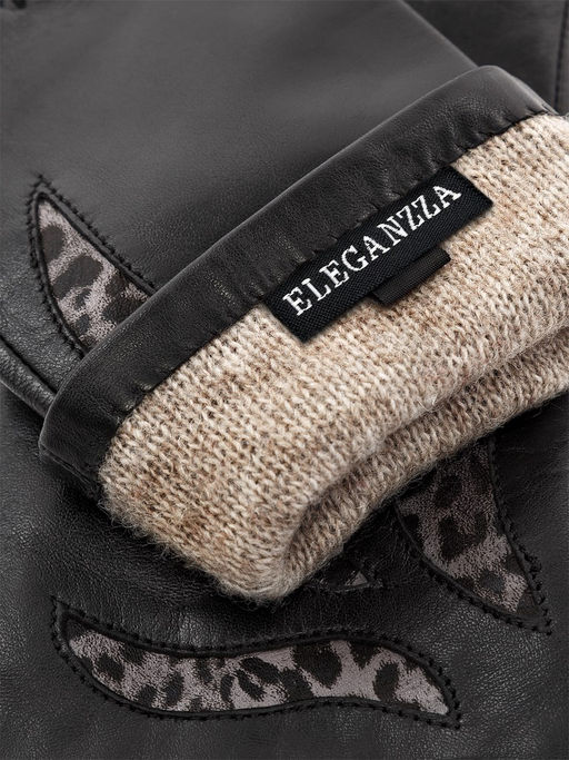 Перчатки женские 100% ш IS944 black - Eleganzza фото 4