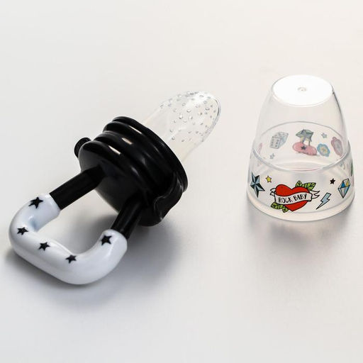 Ниблер для прикорма Rock baby, с силиконовой сеточкой, M&B