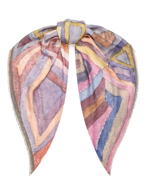 Платок жен. виск+шерсть 130х130 LG33-949-09 - Labbra фото 3