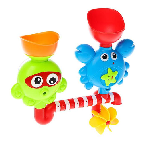 Игрушка для ванны «Водная забава», на присоске, МИКС