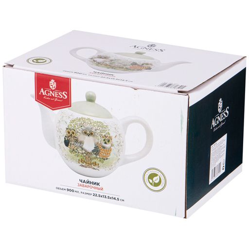 ЧАЙНИК ЗАВАРОЧНЫЙ ДЕРЕВО МУДРОСТИ 900 МЛ. - Agness фото 2