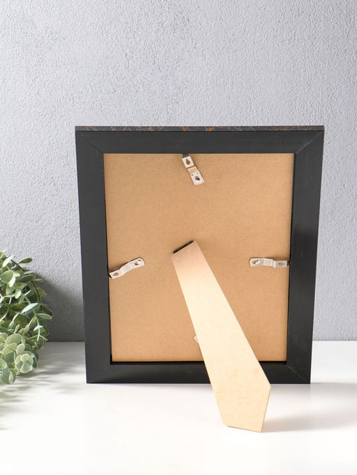 Фоторамка пластик формат А4 см "Гедеон" чёрный с золотом 36х27х2 см